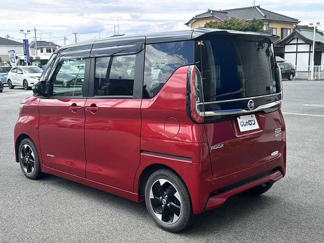 日産 ルークス ハイウェイスター X 福島県 2020(令2)年 9.1万km スパークリングレッド/ブラック （株）IDOMが運営する【じしゃロンいわき店】の/自社ローン専用車両になります。/こちらは現金またはオートローンご利用時の価格です。/自社ローンご希望の方は別途その旨お申し付けください//バックカメラ/片側パワースライドドア/LEDヘッドライト/CD/ハンズフリーオートスライドドア