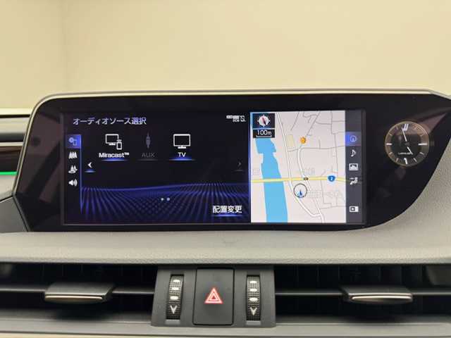 レクサス ＥＳ 300h 兵庫県 2021(令3)年 5.6万km ソニッククォーツ サンルーフ/レーザーシート/パワーシート/シートヒーター＆エアシーター/ハンドルヒーター/衝突軽減ブレーキ/純正メモリーナビ＆フルセグTV/（CD＆DVD＆BT＆SD）/ＴＶキッド/アラウンドビューモニター/ドラレコ/レーダークルーズコントロール/パドルシフト/純正ドアバイザー/オートライト＆ハイビーム/ＬＥＤライト/コーナーセンサー/フロアマット