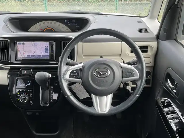 ダイハツ ムーヴ キャンバス X メイクアップ SA Ⅲ 埼玉県 2018(平30)年 11.7万km パールホワイトⅢ/スムースグレーマイカメタリック 2トーン (株)IDOMが運営する【じしゃロン鳩ヶ谷店】の自社ローン専用車両になりますこちらは現金またはオートローンご利用時の価格です。自社ローンご希望の方は別途その旨お申付け下さい/登録時122182km/両側スライドドア/純正SDナビ（NMZK-W68D）/  AM/FM/CD/DVD/MSV(SD)/BT/フルセグTV/バックカメラ/ETC/スマートアシスト3/　衝突回避支援ブレーキ機能/　車線逸脱警報機能/　誤発信抑制機能/　先行車発進お知らせ機能/　オートハイビーム/プッシュスタート/スマートキーx2/LEDヘッドライト/　オートライト/フォグランプ/後席ロールサンシェード/電動格納ミラー/ドアバイザー/純正フロアマット/取扱説明書