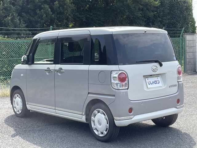 ダイハツ ムーヴ キャンバス X メイクアップ SA Ⅲ 埼玉県 2018(平30)年 11.7万km パールホワイトⅢ/スムースグレーマイカメタリック 2トーン (株)IDOMが運営する【じしゃロン鳩ヶ谷店】の自社ローン対象車両になります。こちらは現金ご利用時の価格です。自社ローンご希望の方は別途その旨お申付け下さい。/登録時122182km/両側スライドドア/純正SDナビ（NMZK-W68D）/  AM/FM/CD/DVD/MSV(SD)/BT/フルセグTV/バックカメラ/ETC/スマートアシスト3/　衝突回避支援ブレーキ機能/　車線逸脱警報機能/　誤発信抑制機能/　先行車発進お知らせ機能/　オートハイビーム/プッシュスタート/スマートキーx2/LEDヘッドライト/　オートライト/フォグランプ/後席ロールサンシェード/電動格納ミラー/ドアバイザー/純正フロアマット/取扱説明書