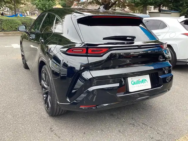 トヨタ クラウン スポーツ Z 神奈川県 2024(令6)年 0.6万km ブラック ワンオーナー/パノラマルーフ/純正12.3インチディスプレイオーディオPlus/フルセグ/BT/AppleCarPlay/AndroidAuto/パノラミックビューモニター/トヨタセーフティセンス/トヨタチームメイト/本革シート/前席シートヒーター&シートベンチレーション/前席パワーシート/運転席シートメモリ/前後ドライブレコーダー/ETC2.0/保証書