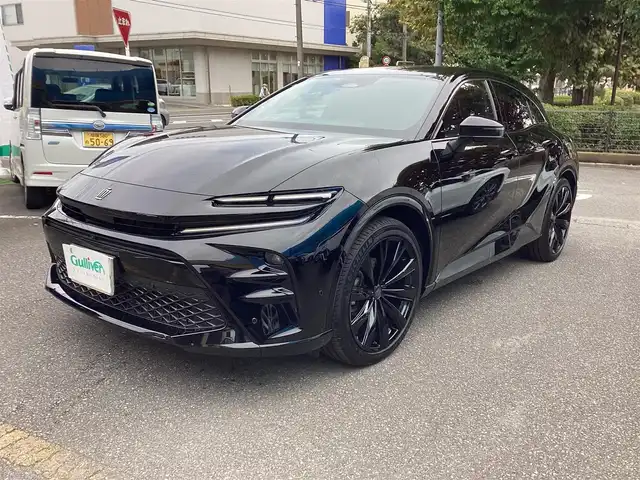 トヨタ クラウン スポーツ Z 神奈川県 2024(令6)年 0.6万km ブラック ワンオーナー/パノラマルーフ/純正12.3インチディスプレイオーディオPlus/フルセグ/BT/AppleCarPlay/AndroidAuto/パノラミックビューモニター/トヨタセーフティセンス/トヨタチームメイト/本革シート/前席シートヒーター&シートベンチレーション/前席パワーシート/運転席シートメモリ/前後ドライブレコーダー/ETC2.0/保証書