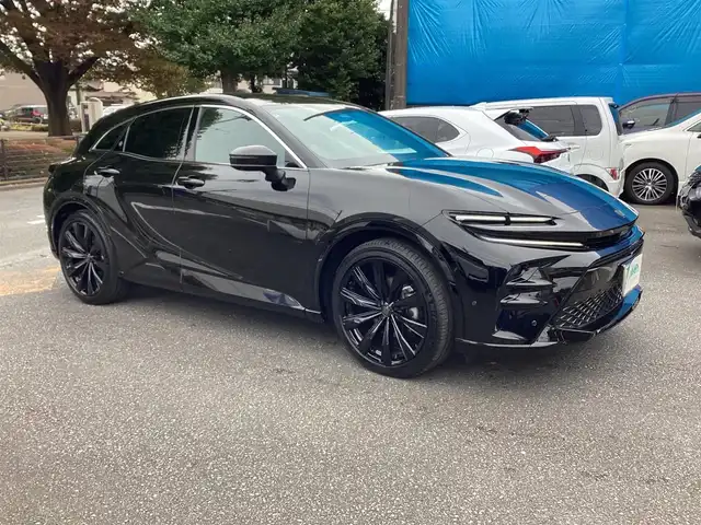 トヨタ クラウン スポーツ Z 神奈川県 2024(令6)年 0.6万km ブラック ワンオーナー/パノラマルーフ/純正12.3インチディスプレイオーディオPlus/フルセグ/BT/AppleCarPlay/AndroidAuto/パノラミックビューモニター/トヨタセーフティセンス/トヨタチームメイト/本革シート/前席シートヒーター&シートベンチレーション/前席パワーシート/運転席シートメモリ/前後ドライブレコーダー/ETC2.0/保証書