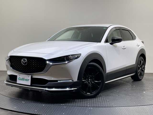 マツダ ＣＸ－３０ XD ブラックトーンエディション 愛媛県 2023(令5)年 1.3万km スノーフレイクホワイトパールマイカ ８．８型ナビ/フルセグ／Ｂｌｕｅｔｏｏｔｈ／ＵＳＢ/全方位カメラ/衝突軽減ブレーキ/レーダークルーズコントロール/ＥＴＣ/前後ドライブレコーダー/パワーバックドア/Ｄ席パワーシート/DN席シートヒーター/純正エアロ/ブラインドスポットモニター/前後コーナーセンサー/オートマチックハイビーム/LEDヘッドライト