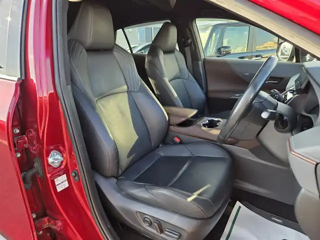 トヨタ ハリアー ハイブリッド Z レザーパッケージ 鹿児島県 2021(令3)年 7.2万km センシュアルレッドマイカ ＪＢＬプレミアムサウンドシステム　/パノラミックビューモニター　/デジタルインナーミラー　/トヨタセーフティセンス　/Ｄ＋Ｎ席シートヒーター　/Ｄ＋Ｎ席シートベンチレーション　/ステアリングヒーター/パワーバックドア/純正12.3インチディスプレイオーディオ/Bluetoothオーディオ/フルセグテレビ/トヨタセーフティセンス/純正前後ドライブレコーダー/純正アルミホイール(19インチ)/純正ビルトインETC2.0/プッシュスタート/スマートキー/エアバック(W+サイド)/カーテンエアバッグ