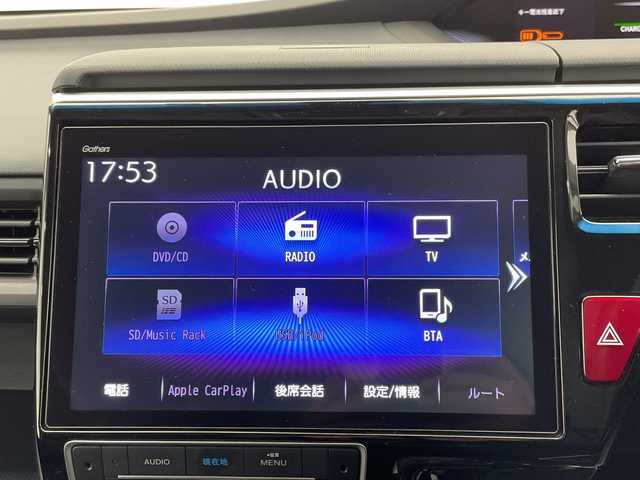 ホンダ ステップワゴン スパーダ eHEV G EXホンダS 栃木県 2021(令3)年 3.6万km プラチナホワイトパール 純正ナビ/（CD/DVD/フルセグTV/Bluetooth）　/バックカメラ　/禁煙車　/ホンダセンシング　/ビルトイン/ＥＴＣ２．０　/両側パワースライドドア　/ハーフレザーシート　/社外デジタルインナーミラー　/純正アルミホイール　/シートヒーター　/スマートキー/わくわくゲート