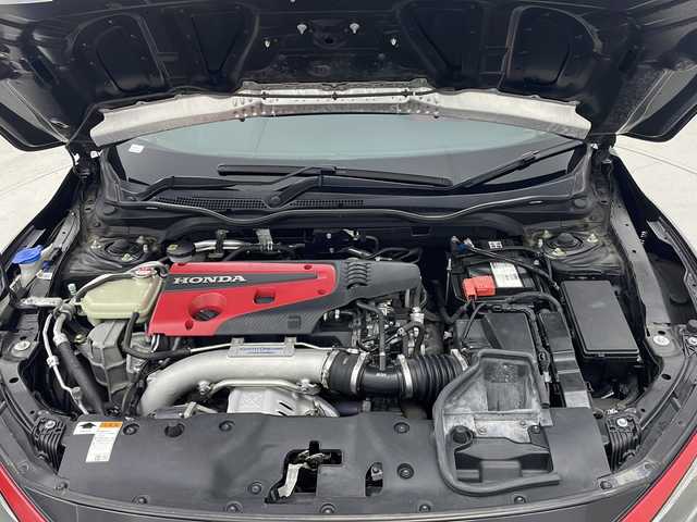 ホンダ シビック タイプR 茨城県 2018(平30)年 3.5万km クリスタルブラックパール 純正メモリナビ VXM-195VFi/フルセグテレビ/MSV/SD/CD/DVD/バックカメラ/ブレンボレッドキャリパー/スカッフプレート/ドライブレコーダー前後/純正20インチAW/下回り防錆処理