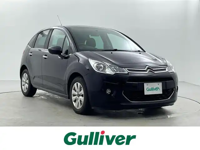 シトロエン Ｃ３ セダクション 福井県 2015(平27)年 4.7万km 黒 純正オーディオ/AM/FM/AUX/横滑り防止装置/MTモード付AT/リモコンキー/ハロゲンヘッドライト/フォグランプ/ヘッドライトレベライザー/純正フロアマット