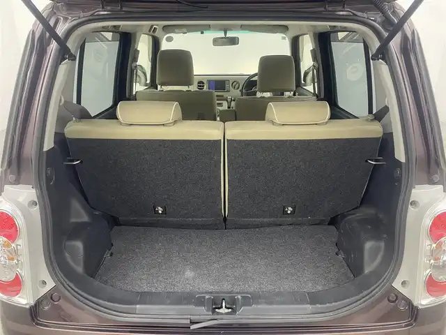 ダイハツ ミラ ココア プラスX 岡山県 2012(平24)年 6.7万km プラムブラウンクリスタルマイカ 純正ナビ　/（ＣＤ/TV)/型式：NSCT-W62D/ＥＴＣ　/ルーフレール　　/アイドリングストップ　/スマートキー/純正フロアマット/純正ヘッドライト　/フォグランプ　/オートエアコン　/パワーステアリング　/パワーウィンドウ　/盗難防止装置