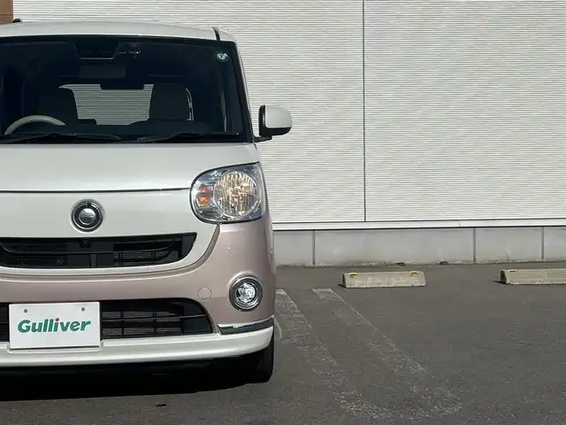 ダイハツ ムーヴ キャンバス X メイクアップ リミテッド SAⅢ 秋田県 2019(平31)年 3.5万km パールホワイトⅢ/ライトローズマイカメタリックⅡ 2トーン ４WD/衝突軽減システム/両側パワスラ/純正ナビ/フルセグ/全方位カメラ/スマートキー/誤発進抑制機能/アイドリングストップ/プッシュスタート/オートマチックハイビーム/ステアリングスイッチ/ドライブレコーダー/ETC/純正フロアマット/純正ドアバイザー/オートライト/オートエアコン/パワーステアリング/パワーウィンドウ/横滑り防止/盗難防止装置/寒冷地仕様/レベライザー/電動格納ミラー/保証書/取扱説明書/記録簿
