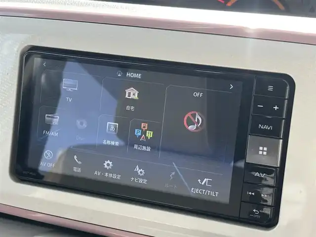 ダイハツ ムーヴ キャンバス X メイクアップ リミテッド SAⅢ 秋田県 2019(平31)年 3.5万km パールホワイトⅢ/ライトローズマイカメタリックⅡ 2トーン ４WD/衝突軽減システム/両側パワスラ/純正ナビ/フルセグ/全方位カメラ/スマートキー/誤発進抑制機能/アイドリングストップ/プッシュスタート/オートマチックハイビーム/ステアリングスイッチ/ドライブレコーダー/ETC/純正フロアマット/純正ドアバイザー/オートライト/オートエアコン/パワーステアリング/パワーウィンドウ/横滑り防止/盗難防止装置/寒冷地仕様/レベライザー/電動格納ミラー/保証書/取扱説明書/記録簿