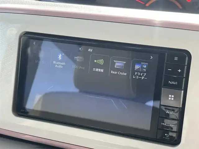 ダイハツ ムーヴ キャンバス X メイクアップ リミテッド SAⅢ 秋田県 2019(平31)年 3.5万km パールホワイトⅢ/ライトローズマイカメタリックⅡ 2トーン ４WD/衝突軽減システム/両側パワスラ/純正ナビ/フルセグ/全方位カメラ/スマートキー/誤発進抑制機能/アイドリングストップ/プッシュスタート/オートマチックハイビーム/ステアリングスイッチ/ドライブレコーダー/ETC/純正フロアマット/純正ドアバイザー/オートライト/オートエアコン/パワーステアリング/パワーウィンドウ/横滑り防止/盗難防止装置/寒冷地仕様/レベライザー/電動格納ミラー/保証書/取扱説明書/記録簿