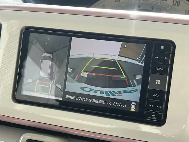 ダイハツ ムーヴ キャンバス X メイクアップ リミテッド SAⅢ 秋田県 2019(平31)年 3.5万km パールホワイトⅢ/ライトローズマイカメタリックⅡ 2トーン ４WD/衝突軽減システム/両側パワスラ/純正ナビ/フルセグ/全方位カメラ/スマートキー/誤発進抑制機能/アイドリングストップ/プッシュスタート/オートマチックハイビーム/ステアリングスイッチ/ドライブレコーダー/ETC/純正フロアマット/純正ドアバイザー/オートライト/オートエアコン/パワーステアリング/パワーウィンドウ/横滑り防止/盗難防止装置/寒冷地仕様/レベライザー/電動格納ミラー/保証書/取扱説明書/記録簿