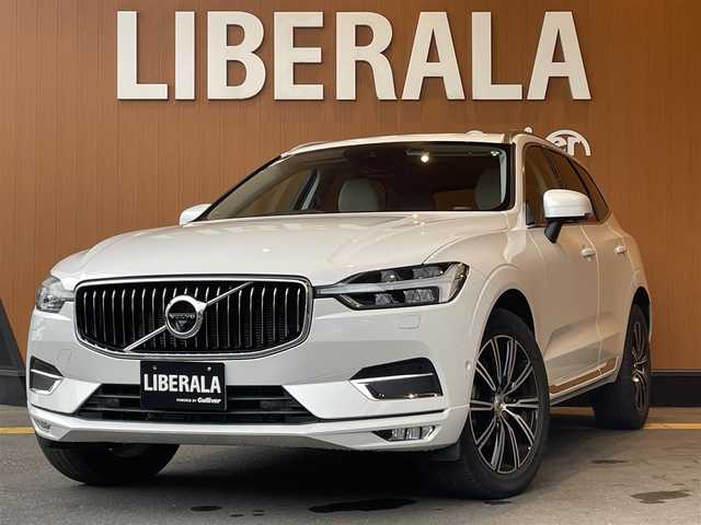 ボルボ ＸＣ６０ B5 AWD インスクリプション 高知県 2020(令2)年 4.4万km 白 パノラミックガラスサンルーフ/harman/kardonサウンド/白レザーシート/D/N席パワーシート/全席シートヒーター/D/N席エアーシート/ハンドルヒーター/ヘッドアップディスプレイ/全方位カメラ/BLIS（ブラインド・スポット・インフォメーション・システム）/Lsne Keeping Aid/パークアシスト/純正メモリーナビ/　【BT/USB/Applecarplay/AndroidAuto】/電動リアゲート