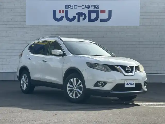 日産 エクストレイル 20X 道北・旭川 2014(平26)年 11.8万km ブリリアントホワイトパール (株)IDOMが運営する【じしゃロン旭川店】の自社ローン専用車両になります。こちらは現金またはオートローンご利用時の価格です。自社ローンご希望の方は別途その旨お申付け下さい/　/・社外ナビ(CD/DVD/SD/BT/フルセグ)/・両席パワーシート/・電動リアゲート/・フォグランプ/・スマートキー1個