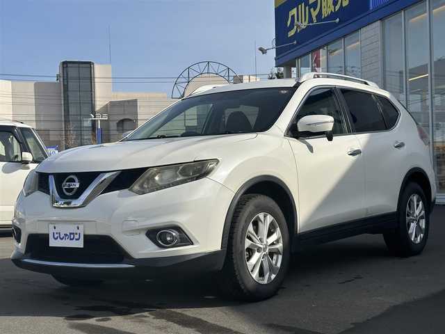日産 エクストレイル 20X 道北・旭川 2014(平26)年 11.8万km ブリリアントホワイトパール (株)IDOMが運営する【じしゃロン旭川店】の自社ローン専用車両になります。こちらは現金またはオートローンご利用時の価格です。自社ローンご希望の方は別途その旨お申付け下さい/　/・社外ナビ(CD/DVD/SD/BT/フルセグ)/・両席パワーシート/・電動リアゲート/・フォグランプ/・スマートキー1個