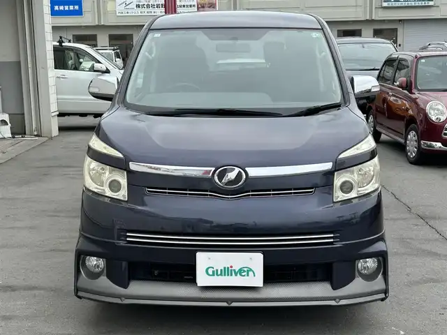 トヨタ ヴォクシー ZS 煌 群馬県 2008(平20)年 12.7万km ダークバイオレットマイカメタリック DVDナビ/フルセグテレビ/バックカメラ/両側パワースライドドア/ETC/取扱説明書あり