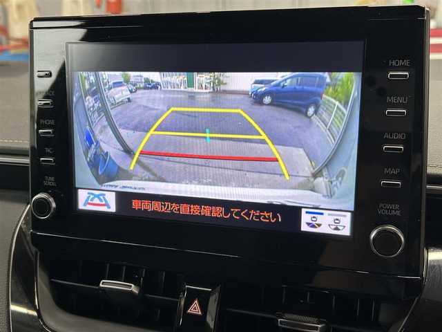 トヨタ カローラツーリング ハイブリッド ダブルバイビー 福岡県 2020(令2)年 4.7万km ホワイトパールクリスタルシャイン ・MODELISTAフルエアロ/・純正ナビ（TV/Bluetooth/Miracast）/・バックカメラ/・ドライブレコーダー（PORMIDO/前後）/・ETC2.0/・トヨタクリアランスソナー/・クルーズコントロール（追従可能）/・レーンキープアシスト/・横滑り防止装置/・衝突被害軽減システム/・D/N席シートヒーター/・オートマチックハイビーム/・LEDヘッドライト/・フットランプ/・ワイヤレス充電/・電動パーキングブレーキ/・ヒートステアリング/・ステアリングスイッチ/・電格ミラー/・トノカバー