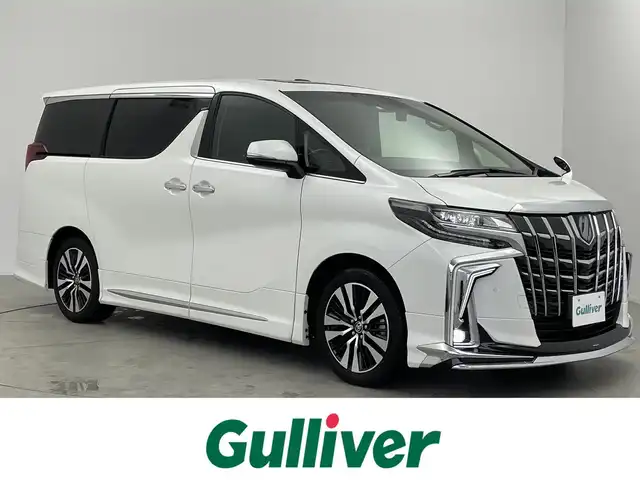 トヨタ アルファード S Cパッケージ 愛知県 2023(令5)年 2万km ホワイトパールクリスタルシャイン モデリスタエアロキット/　-フロント、サイド、リヤ、スポーツマフラー、シグネチャーイルミ/サンルーフ/純正１２．１型フリップダウンモニター/純正９型ナビ付ディスプレイオーディオ/　-BT/フルセグTV/USB/純正DVDデッキ/デジタルインナーミラー/ビルトインETC2.0/前後ドラレコ【ZDR015】/バックカメラ/純正18インチAW