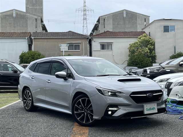 スバル レヴォーグ 1．8STIスポーツ EX 兵庫県 2020(令2)年 3.5万km アイスシルバーメタリック 外部検査実施済み/・本革シート/・前席パワーシート/・全席シートヒーター/・純正メモリーナビ/・地デジ/DVD/BT/USB/AUX/・TVキャンセラー/・ステアリングリモコン/・フロント、サイド、リヤカメラ/・パワーバックドア/・純正18インチAW/・ETC/・ドライブレコーダー/・LEDアクセサリーライナー/・オートLEDヘッドランプ/・LEDフォグランプ/・リヤフォグランプ/・アイドリングストップ/【アイサイト】//プリクラッシュブレーキ//全車速追従機能式クルーズコントロール//スバルリヤビークルディテクション//エマージェンシーレーンキープアシスト//車線逸脱防止アシスト//先行車発進お知らせ//アイサイトアシストモニター//ドライバーモニタリングシステム//ステアリング連動ヘッドランプ
