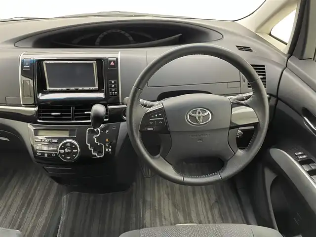 トヨタ エスティマ アエラス サイドリフトアップ 兵庫県 2015(平27)年 4.2万km ブラック 社外HDDナビ(Bluetooth/CD/DVD/フルセグTV)/両側パワースライドドア/オットマン/オートライト/純正アルミホイール/純正フロアマット/クルーズコントロール/バックカメラ/HIDヘッドライト/プッシュスタート