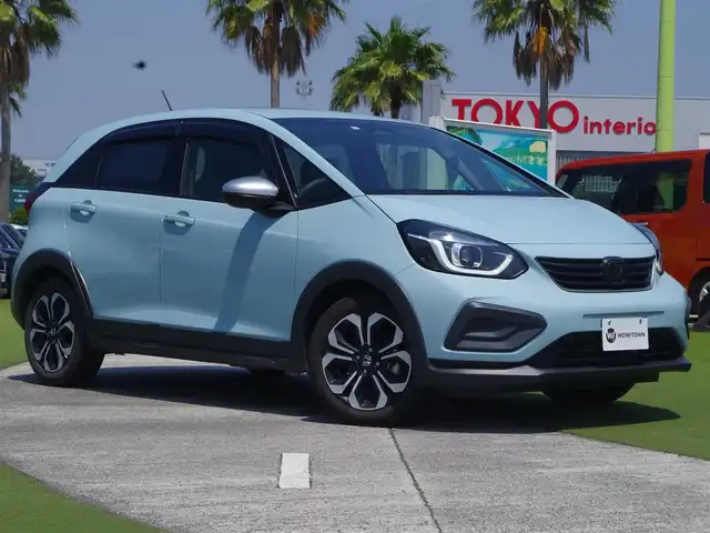 ホンダ フィット クロスター 千葉県 2020(令2)年 3.6万km サーフブルー 185/60R16/ホンダセンシング/・衝突軽減ブレーキ（CMBS）/・車線維持支援システム（LKAS）/・アダプティブクルーズコントロール（ACC）/・後方誤発進抑制機能/・誤発進抑制機能/純正SDナビ/【CD再生機能　Bluetooth接続】/バックカメラ/ドライブレコーダー（前後撮影）/ETC/LEDヘッドライト/ウインカーミラー/コーナーセンサー/純正16インチアルミホイル/サイド/カーテンエアバッグ/Honda スマートキー