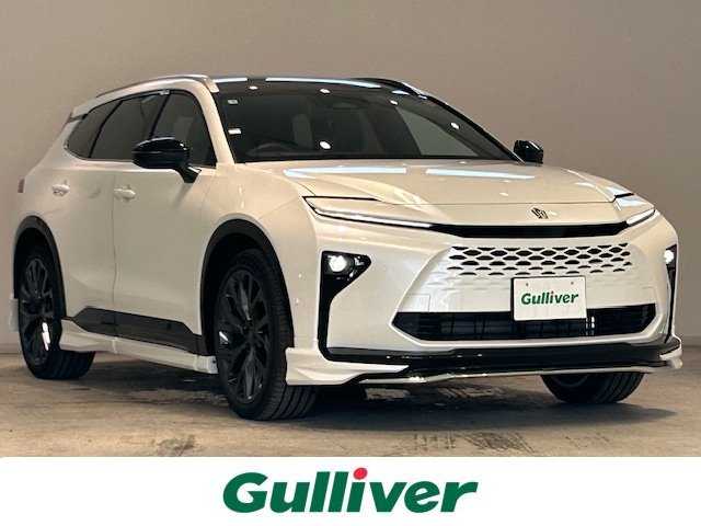 トヨタ クラウン エステート Z 宮城県 2025(令7)年 0.1万km未満 プレシャスホワイトパール 4WD/寒冷地仕様/モデリスタエアロセット/ガラスルーフ/デジタルインナーミラー/純正ナビ/アラウンドビューモニター/バックカメラ/フルセグTV/Bluetooth/トヨタセーフティセンス/・プリクラッシュセーフティー/・レーントレーシングアシスト/・レーンディパーチャーアラート/・レーダークルーズコントロール/・アダプティブハイビームシステム/・ロードサインアシスト/ヘッドアップディスプレイ/クリアランスソナー/周辺車両接近時サポート/プロアクティブドライビングアシスト/ブラインドスポットモニター/置くだけ充電/電動リアゲート/ハンドルヒーター/本革レザーシート/エアーシート/シートヒーター/パワーシート/純正アルミホイール/純正フロアマットロイヤルタイプ/純正ビルトインETC2.0/純正ドライブレコーダー/LEDヘッドライト/オートライト/フォグランプ