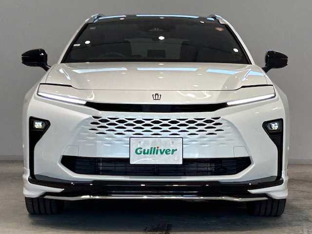トヨタ クラウン エステート Z 宮城県 2025(令7)年 0.1万km未満 プレシャスホワイトパール 4WD/寒冷地仕様/モデリスタエアロセット/ガラスルーフ/デジタルインナーミラー/純正ナビ/アラウンドビューモニター/バックカメラ/フルセグTV/Bluetooth/トヨタセーフティセンス/・プリクラッシュセーフティー/・レーントレーシングアシスト/・レーンディパーチャーアラート/・レーダークルーズコントロール/・アダプティブハイビームシステム/・ロードサインアシスト/ヘッドアップディスプレイ/クリアランスソナー/周辺車両接近時サポート/プロアクティブドライビングアシスト/ブラインドスポットモニター/置くだけ充電/電動リアゲート/ハンドルヒーター/本革レザーシート/エアーシート/シートヒーター/パワーシート/純正アルミホイール/純正フロアマットロイヤルタイプ/純正ビルトインETC2.0/純正ドライブレコーダー/LEDヘッドライト/オートライト/フォグランプ