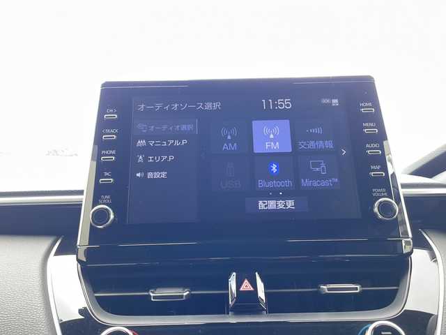 トヨタ カローラ クロス ハイブリッド Z 長野県 2022(令4)年 2.6万km アティチュードブラックマイカ セーフティーセンス/・プリクラッシュセーフティ/・レーントレーシングアシスト/・レーダークルーズコントロール/・オートマチックハイビーム/・ロードサインアシスト/・パーキングサポートブレーキ/ディスプレイオーディオ/（BT/Miracast/フルセグTV)/バックカメラ/ビルトインＥＴＣ/パワーシート（D席）/シートヒーター（D・N席）/ドライブレコーダー/革巻きステアリング/ステアリングスイッチ/電動パーキングブレーキ/ブレーキホールド/ハンズフリーパワーバックドア/LEDヘッドライト/フォグランプ/オートライト/スマートキー/Pスタート/電動格納ミラー/純正18インチAW/純正フロアマット/ルーフレール