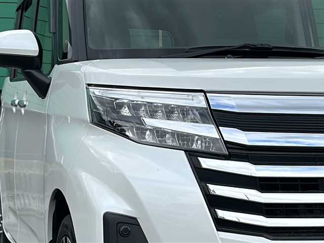 トヨタ ルーミー カスタムG－T 茨城県 2022(令4)年 3.4万km ブラックマイカメタリック/パールホワイト2トーン 純正7インチナビ（AM/FM/Bluetooth/CD/DVD/フルセグTV）/バックカメラ/純正ビルトインETC/スマートキー/クルーズコントロール/アイドリングストップ/前後ドライブレコーダー/純正フロアマット/両側パワースライドドア/純正15インチアルミホイール/前後コーナーセンサー/横滑り防止装置/盗難防止装置/衝突被害軽減システム/フロントフォグランプ/スマートアシスト機能