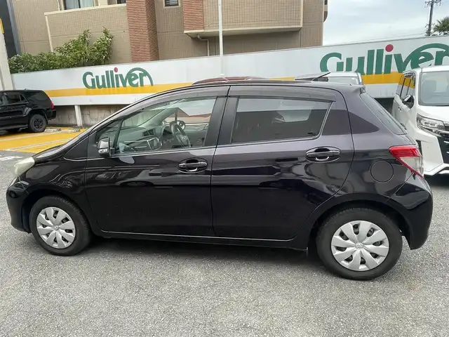 トヨタ ヴィッツ F シエル 静岡県 2013(平25)年 9.6万km ボルドーマイカメタリック ワンオーナー/社外HDDナビ/フルセグTV/DVD/CD/SD/MSV/BT/バックカメラ/スマートキー/ETC/保証書/取扱説明書/H28/30/R2/4/5点検記録簿有