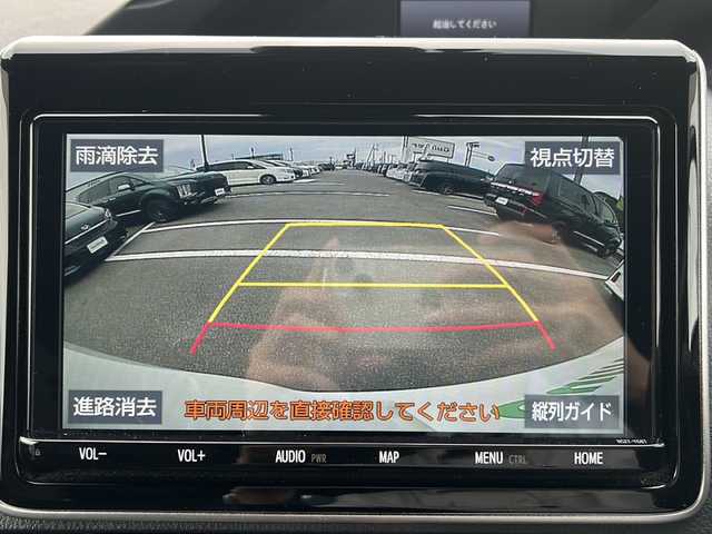 トヨタ ノア ハイブリッド 岐阜県 2021(令3)年 2.8万km ホワイトパールクリスタルシャイン 登録時走行距離27719km/ＴＲＤエアロ/純正９インチナビ/フルセグＴＶ/バックカメラ/両側パワースライドドア/ハーフレザーシート/後席サンシェード/シートヒーター/純正アルミホイール/クルーズコントロール/レーンキープアシスト/純正フロアマット/プッシュスタート/スマートキー/スペアキー/禁煙車/LEDヘッドライト/フォグランプ/オートライト/オートマチックハイビーム/衝突被害軽減システム/Bluetooth接続/CDチェンジャー/アイドリングストップ