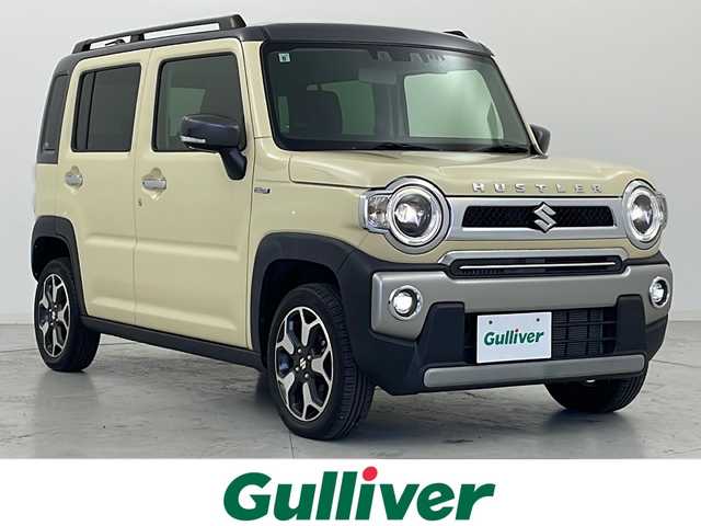 スズキ ハスラー Jスタイル 宮城県 2021(令3)年 3.1万km シフォンアイボリーメタリック/ガンメタリック2トーン 禁煙車/スズキセーフティサポート/・デュアルカメラブレーキサポート/・車線逸脱警報システム/・オートハイビームアシスト/社外7型ナビ/・CD.DVD.BT.SD/フルセグTV/ドライブレコーダー/LEDヘッドライト/LEDフォグライト/前席シートヒーター/革巻きステアリング/ステアリングスイッチ/ETC/社外フロアマット/純正15インチアルミホイール/プッシュスタート/スマートキー/横滑り防止装置