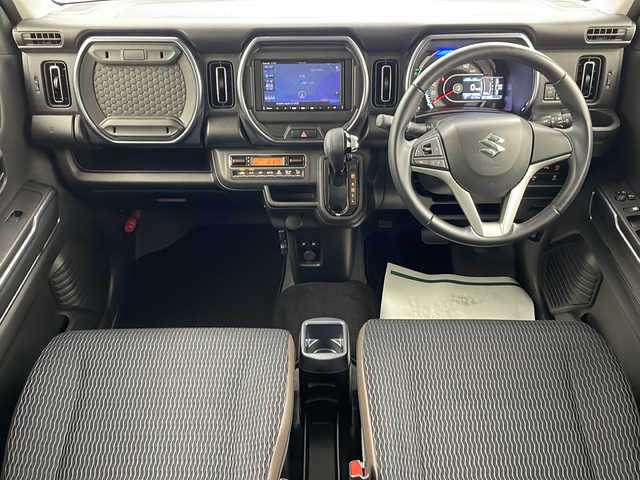 スズキ ハスラー Jスタイル 宮城県 2021(令3)年 3.1万km シフォンアイボリーメタリック/ガンメタリック2トーン 禁煙車/スズキセーフティサポート/・デュアルカメラブレーキサポート/・車線逸脱警報システム/・オートハイビームアシスト/社外7型ナビ/・CD.DVD.BT.SD/フルセグTV/ドライブレコーダー/LEDヘッドライト/LEDフォグライト/前席シートヒーター/革巻きステアリング/ステアリングスイッチ/ETC/社外フロアマット/純正15インチアルミホイール/プッシュスタート/スマートキー/横滑り防止装置