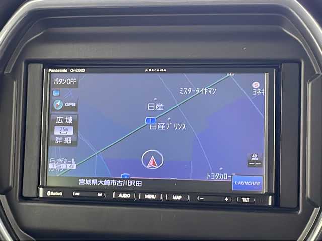 スズキ ハスラー Jスタイル 宮城県 2021(令3)年 3.1万km シフォンアイボリーメタリック/ガンメタリック2トーン 禁煙車/スズキセーフティサポート/・デュアルカメラブレーキサポート/・車線逸脱警報システム/・オートハイビームアシスト/社外7型ナビ/・CD.DVD.BT.SD/フルセグTV/ドライブレコーダー/LEDヘッドライト/LEDフォグライト/前席シートヒーター/革巻きステアリング/ステアリングスイッチ/ETC/社外フロアマット/純正15インチアルミホイール/プッシュスタート/スマートキー/横滑り防止装置