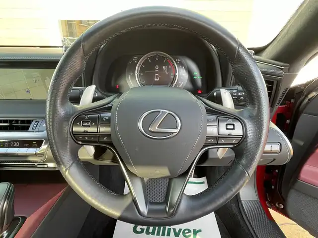 レクサス ＬＣ 宮崎県 2018(平30)年 1.7万km ラディアントレッドコントラストレイヤリング TRDエアロ/フロント　サイド　ディフューザー　トランク/純正ナビ/フルセグTV/バックカメラ/リア可変ウイング/LEDヘッドライト/BSM/レーンキープ/レーダークルーズ/純正21インチアルミ/パワーシート/ハーフレザー/クリアランスソナー