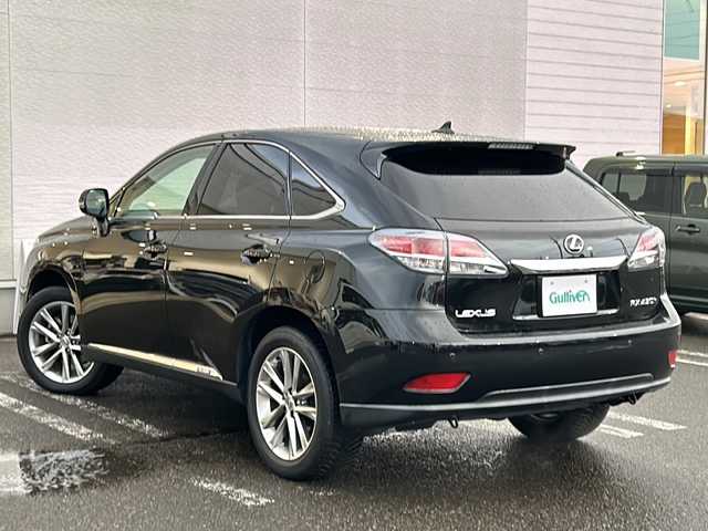 レクサス ＲＸ 450h 秋田県 2012(平24)年 7.4万km スターライトブラックガラスフレーク 純正メモリナビ/純正CD、DVD、BT、TV/バックカメラ/コーナーセンサー/純正19インチAW/ETC/４WD