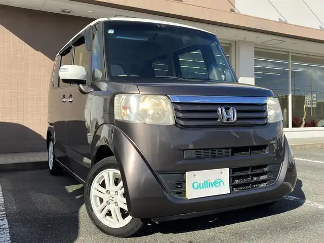 ホンダ Ｎ ＢＯＸ G Lパッケージ 三重県 2015(平27)年 7.4万km プレミアムブロンズパール ♪ワンオーナー/♪ルーフ白/♪社外ナビ・ワンセグ/♪パワースライドドア/♪スマートキー×２/♪プッシュスタート/♪アイドリングストップ/♪純正14インチAW/♪オートリトラクタブルミラー/♪ベンチシート/♪ステアリングスイッチ/♪プライバシーガラス/♪ドアバイザー/♪フロアマット/♪ヘッドライトレベライザー/♪横滑り防止装置