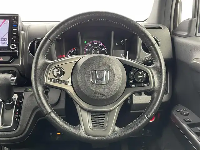 ホンダ Ｎ ＷＧＮ カスタム Lターボ ホンダS 富山県 2019(令1)年 6.1万km プラチナホワイトパール 純正8型ナビ（AM/FM/DVD/BT/USB/フルセグ）/バックカメラ/ETC/ハーフレザーシート/衝突被害軽減システム/レーダークルーズコントロール/レーンキープアシスト/コーナーセンサー/横滑り防止装置/アイドリングストップ/オートLEDライト/純正アルミホイール/社外フロアマット/オートホールド付電子パーキング/スマートキー/革巻きステアリング/ステアリングスイッチ/パドルシフト