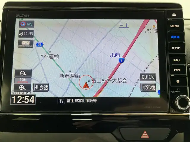 ホンダ Ｎ ＷＧＮ カスタム Lターボ ホンダS 富山県 2019(令1)年 6.1万km プラチナホワイトパール 純正8型ナビ（AM/FM/DVD/BT/USB/フルセグ）/バックカメラ/ETC/ハーフレザーシート/衝突被害軽減システム/レーダークルーズコントロール/レーンキープアシスト/コーナーセンサー/横滑り防止装置/アイドリングストップ/オートLEDライト/純正アルミホイール/社外フロアマット/オートホールド付電子パーキング/スマートキー/革巻きステアリング/ステアリングスイッチ/パドルシフト
