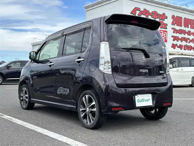 スズキ ワゴンＲ 20周年記念車 大分県 2013(平25)年 7.8万km ミステリアスバイオレットパール ・メモリーナビ(CD.DVD.BT.SD)/・衝突軽減ブレーキ/・ドライブレコーダー/・オートライト/・スマートキー/・プッシュスタートボタン/・運転席シートヒーター/・オートエアコン