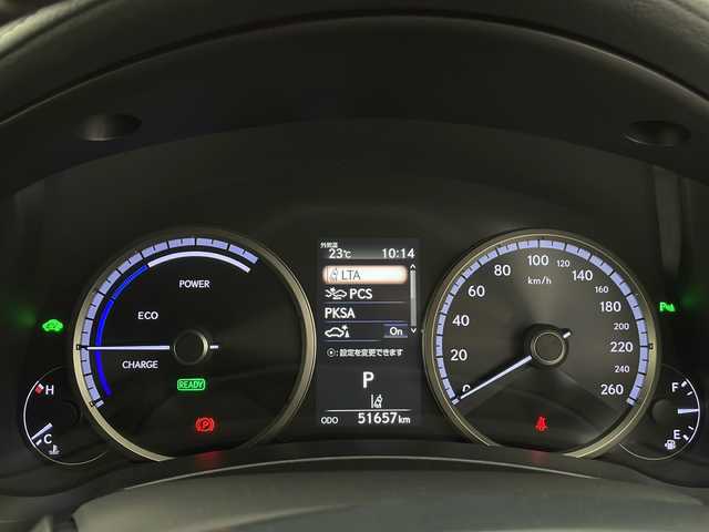 レクサス ＮＸ 300h Fスポーツ 長野県 2020(令2)年 5.2万km ソニッククォーツ 4WD/純正メモリナビ/（フルセグTV/SD/CD/BL/USB/AUX)/全方位カメラ/ビルトインETC2.0/ドライブレコーダー（前方）/アダプティブクルーズコントロール/レーントレーシングアシスト/プリクラッシュセーフティ/パーキングサポートアシスト/ロードサインアシスト/クリアランスソナー/ステアリングヒーター/パドルシフト/レザーシート/パワーシート（前席）/シートヒーター（前席）/エアシート（前席）/純正フロアマット/純正アルミホイール/置くだけ充電/LEDヘッドライト/オートマチックハイビーム/フォグランプ/電動リアゲート/スマートキー/スペアキー1本