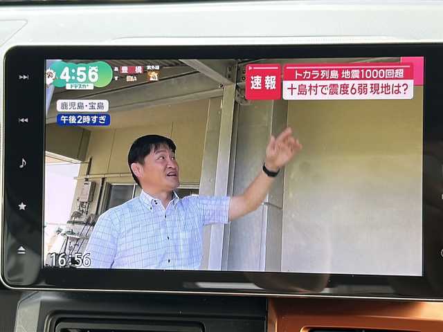 ダイハツ タフト G ターボ 岐阜県 2021(令3)年 1万km シャイニングホワイトパール ワンオーナー/純正ナビ/ワンセグTV/AM　FM/Bluetooth/ドライブレコーダー/ETC/スカイルーフ/ルーフレール/バックカメラ(アラウンドビュー)/ＭＥＭＯＲＹＭＵＳＩＣ/シートヒーター(D/N)/横滑り防止装置/クリアランスソナー/プリクラッシュセーフティー/アイドリングストップ機能/ハイビームインジケーターランプ/USB/シガーソケット/純正フロアマット/純正ドアバイザー/プッシュスタート/PWRMODE/スマートキー