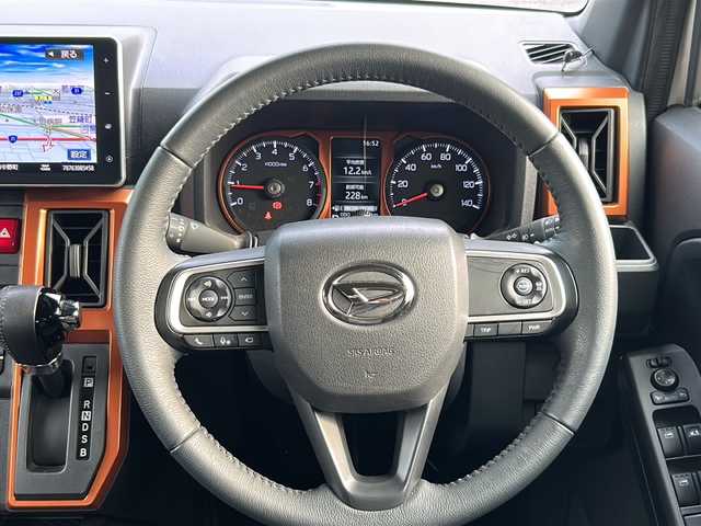 ダイハツ タフト G ターボ 岐阜県 2021(令3)年 1万km シャイニングホワイトパール ワンオーナー/純正ナビ/ワンセグTV/AM　FM/Bluetooth/ドライブレコーダー/ETC/スカイルーフ/ルーフレール/バックカメラ(アラウンドビュー)/ＭＥＭＯＲＹＭＵＳＩＣ/シートヒーター(D/N)/横滑り防止装置/クリアランスソナー/プリクラッシュセーフティー/アイドリングストップ機能/ハイビームインジケーターランプ/USB/シガーソケット/純正フロアマット/純正ドアバイザー/プッシュスタート/PWRMODE/スマートキー