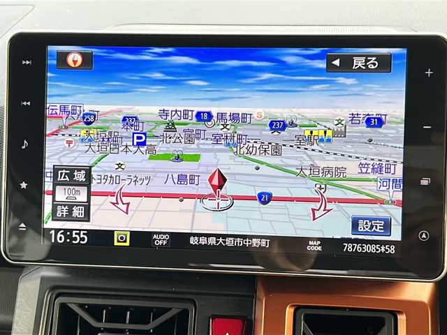 ダイハツ タフト G ターボ 岐阜県 2021(令3)年 1万km シャイニングホワイトパール ワンオーナー/純正ナビ/ワンセグTV/AM　FM/Bluetooth/ドライブレコーダー/ETC/スカイルーフ/ルーフレール/バックカメラ(アラウンドビュー)/ＭＥＭＯＲＹＭＵＳＩＣ/シートヒーター(D/N)/横滑り防止装置/クリアランスソナー/プリクラッシュセーフティー/アイドリングストップ機能/ハイビームインジケーターランプ/USB/シガーソケット/純正フロアマット/純正ドアバイザー/プッシュスタート/PWRMODE/スマートキー