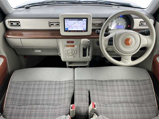 スズキ ラパン S セレクション 宮城県 2018(平30)年 6.1万km ブリスクブルーメタリック/ホワイト2トーンルーフ 禁煙車/スズキセーフティサポート/・車線逸脱警報/・横滑り防止装置/デュアルセンサーブレーキサポート/社外8インチナビ/・BT.CD.AM.FM/前席シートヒーター/プッシュスタート/スマートキー/アイドリングストップ/HIDヘッドライト/オートライト/社外フロアマット/社外14インチAW/夏タイヤ積込み/【155/65/14】/電格ミラー/オートエアコン