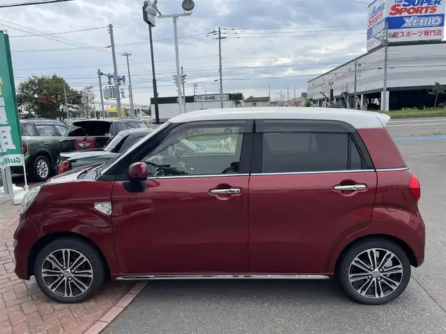 ダイハツ キャスト スタイル GプライムコレSAⅢ 道央・札幌 2022(令4)年 4万km ファイアークォーツレッドM 登録時走行距離39/304km/　４　W　D　/寒冷地仕様/スマートアシスト/社外SDナビ（CD/DVD/FM/AM)/ワンセグ/バックカメラ/アイドリングストップ/プッシュスタート/ETC/スペアキー×１/純正フロアマット/シートヒーター（運転席/助手席）/横滑り防止装置/盗難防止装置/オートライト/オートマチックハイビーム/衝突軽減ブレーキ/LEDヘッドライト/革巻きステアリング/ハーフレザーシート/電動格納ミラー/ヘッドライトレベライザー/社外AW付冬タイヤ