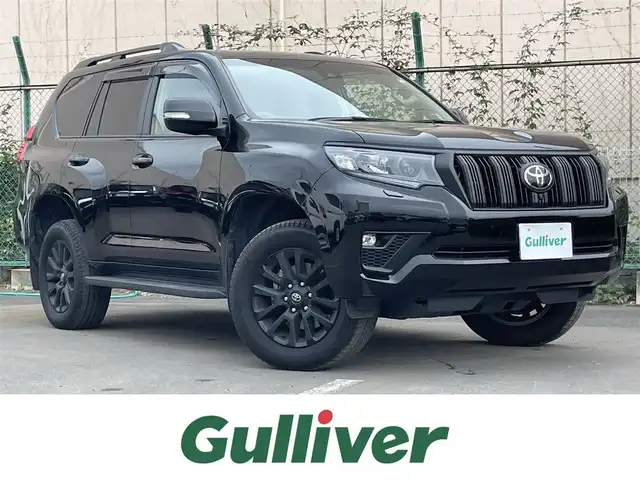 トヨタ ランドクルーザー プラド TX Lパッケージ マットブラED 東京都 2023(令5)年 3.1万km ブラック 純正ディスプレイオーディオ/サンルーフ/パノラミックビューモニター/トヨタセーフティセンス/レーダークルーズコントロール/プリクラッシュセーフティ/レーンキープアシスト/ブラインドスポットモニター/前席シートヒーター/前席シートエアコン/ETC2・0/純正LEDヘッドライト/純正18インチアルミホイール/コーナーセンサー/ルーフレール
