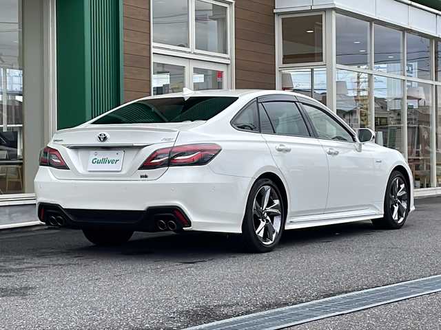 トヨタ クラウン ハイブリッド RS アドバンス 岐阜県 2018(平30)年 3.9万km ホワイトパールクリスタルシャイン 禁煙車/純正ナビ/プリクラッシュセーフティ/パノラマビューモニター/サンルーフ/レーダークルーズコントロール/LKA/BSM/クリアランスソナー/パーキングアシスト/オートライト/オートハイビーム/LEDヘッドライト/フォグライト/電子パーキングブレーキ/スマートキー/プッシュスタート/純正ドライブレコーダー/パドルシフト/デジタルインナーミラー/スペアキー