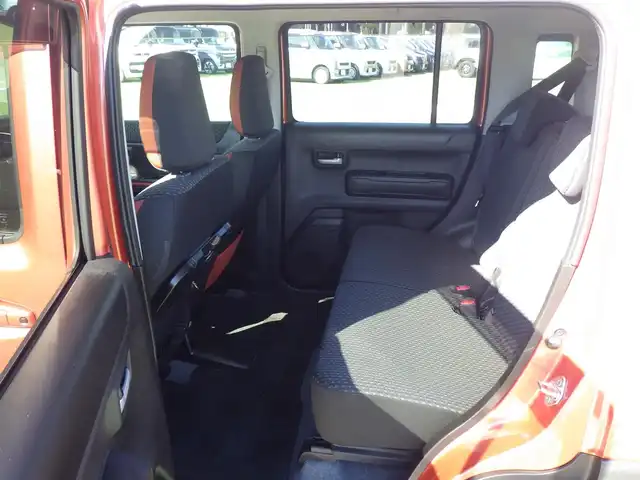 スズキ ハスラー HYBRID X 千葉県 2022(令4)年 2.5万km コーラルオレンジメタリック/ソフトベージュメタリック デュアルカメラブレーキサポート/純正メモリーナビ/地デジTV/【DVD/CD再生機能　Bluetooth接続】/全方位モニター/前席シートヒーター/革巻きステアリング/ステアリングスイッチ/ETC/LEDヘッドライト/フォグライト/リアコーナーセンサー/純正15インチアルミホイル/サイド/カーテンエアバッグ/携帯リモコン